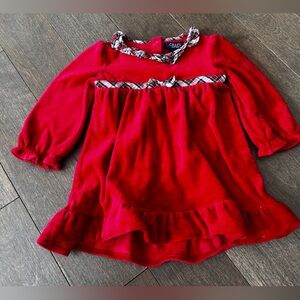 ❤️4 for $25❤️ Ralph Lauren‎ chaps holiday dress size 18 months